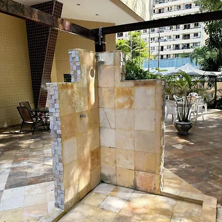 Apartamento A 300m Beira Mar-meireles! Serviço Diário E Wi-fi 650mb! *